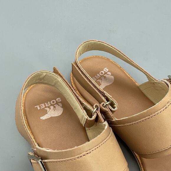 NEW Sorel Women’s Ella III Slingback Sandals Honest Beige Size 9.5 main image 5